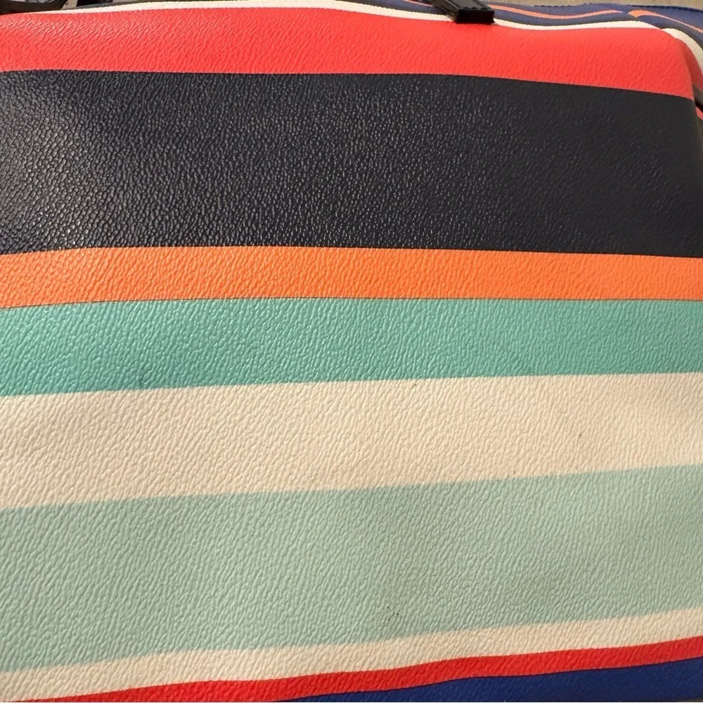 Kate Spade Laurel Way Striped Beach Tote Shoulder Baby Diaper Bag  Multicolor